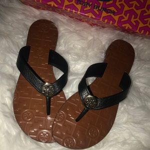 Brand NEW Tory Burch Black Thora Sandal